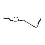CRP PRODUCTS PSH0400 Rein OE Quality Power Steering Low Pressure Return Hose Assembly