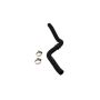 CRP PRODUCTS PSH0406 Rein OE Quality Power Steering Suction Hose w/ Clamps
