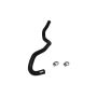 CRP PRODUCTS PSH0418 Rein OE Quality Power Steering Suction Hose w/ Clamps