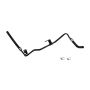 CRP PRODUCTS PSH0421 Rein OE Quality Power Steering Low Pressure Return Hose Assembly