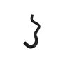 CRP PRODUCTS PSH0484 Rein OE Quality Power Steering Suction Hose