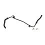 CRP PRODUCTS PSH0490 Rein OE Quality Power Steering Low Pressure Return Hose Assembly