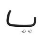 CRP PRODUCTS PSH0498 Rein OE Quality Power Steering Return Rubber Hose w/ Clamps