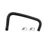 CRP PRODUCTS PSH0498 Rein OE Quality Power Steering Return Rubber Hose w/ Clamps