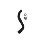 CRP PRODUCTS PSH0504 Rein OE Quality Power Steering Suction Hose w/ Clamps