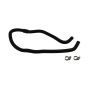 CRP PRODUCTS PSH0509 Rein OE Quality Power Steering Return Rubber Hose w/ Clamps