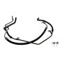 CRP PRODUCTS PSH0511 Rein OE Quality Power Steering High Pressure Feed and Return Hose Assembly
