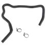 CRP PRODUCTS PSH0591 Rein OE Quality Power Steering Return Rubber Hose w/ Clamps