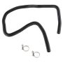 CRP PRODUCTS PSH0592 Rein OE Quality Power Steering Return Rubber Hose w/ Clamps