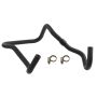 CRP PRODUCTS PSH0605 Rein OE Quality Power Steering Return Rubber Hose w/ Clamps