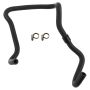 CRP PRODUCTS PSH0605 Rein OE Quality Power Steering Return Rubber Hose w/ Clamps