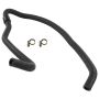 CRP PRODUCTS PSH0614 Rein OE Quality Power Steering Return Rubber Hose w/ Clamps
