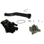 CRP PRODUCTS WPS0521 Rein OE Quality Water Pump Replacement Kit with Upgraded Metal Impeller