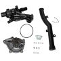 CRP PRODUCTS WPS0521 Rein OE Quality Water Pump Replacement Kit with Upgraded Metal Impeller