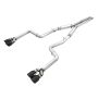 AWE Tuning 3015-43144 2015+ Dodge Challenger 6.4L/6.2L SC Track Edition Exhaust - Quad Diamond Black Tips