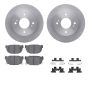 Dynamic Friction 6512-67233 Rotor Kit