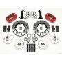 Wilwood 140-13202-DR Dynapro Dust-Boot Front Kit 11.00in Drilled Red 67-69 Camaro 64-72 Nova Chevelle