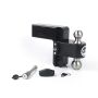 Weigh Safe LTB6-3-KA-CER-BLA 180 Hitch 6in Drop Hitch & 3in Shank (10K/21K GTWR) w/WS05 - Black Cerakote