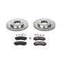 PowerStop K148 Z23 Daily Driver Carbon-Fiber Ceramic Brake Pad and Drilled & Slotted Rotor Kit