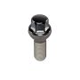 McGard (69820BK 14X1.5 MCG LUG BOLT BX 50 RADIUS SEAT, BLACK-17MM HEX)