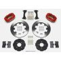 Wilwood 140-6310-R Forged Dynalite Front Hat Kit 12.19in Red 90-99 Civic w/240 mm Disc