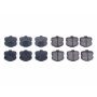 PowerStop 16-1185F PowerStop - Z16 Low-Dust Ceramic Brake Pads
