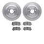 Dynamic Friction 6502-58148 Rotor Kit