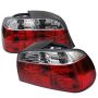 SPYDER 5000651 Crystal Tail Lights - Red Clear
