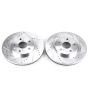 PowerStop JBR972XPR PowerStop Evolution Performance Drilled, Slotted & Plated Brake Rotor Pair