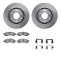 Dynamic Friction 6612-48019 Rotor Kit
