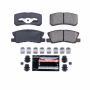 PowerStop Z23-868 PowerStop - Z23 Daily Driver Carbon-Fiber Ceramic Brake Pads with Hardware Kit