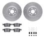 Dynamic Friction 7512-27076 Rotor Kit