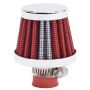 EDELBROCK EDE43511 Valve Cover Breather 10mm Inlet Red/Chrome