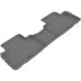 3D MAXpider 2020 Hyundai Palisade Kagu 2nd Row Floormats - Gray