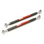 BMR Suspension TCA020H BMR 05-14 S197 Mustang Double Adj. Lower Control Arms w/ Heavy Duty Rod Ends - Black Hammertone