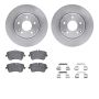 Dynamic Friction 6612-63265 Rotor Kit