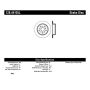 StopTech 93-98 Toyota Supra Turbo Drilled Left Rear Rotor