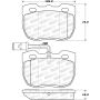 Stoptech 308.05201 Street Brake Pads - Front