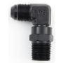 FRAGOLA FRG499168-BL #6 x 1/2 MPT 90 Deg Swivel Adapter Black