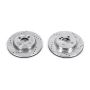 PowerStop EBR853XPR PowerStop Evolution Performance Drilled, Slotted & Plated Brake Rotor Pair