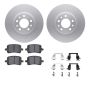 Dynamic Friction 4612-53001 Rotor Kit