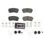 PowerStop Z23-6010 PowerStop - Z23 Daily Driver Carbon-Fiber Ceramic Brake Pads with Hardware Kit