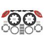 Wilwood 140-16628-DR 17-21 Can-Am X3RS Red 6-Piston Front Kit 11.25in - Drilled Rotors