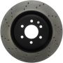 Stoptech 128.63055R Drilled Sport Brake Rotor