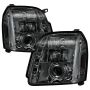 SPYDER 5029348 Projector Headlights - LED Halo - Smoke