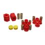 Energy Suspension 99-00 Honda Civic Si Red Front Control Arm Bushing Set