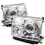 SPYDER 5011954 Projector Headlights - LED Halo - Chrome