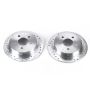 PowerStop AR8258XPR PowerStop Evolution Performance Drilled, Slotted & Plated Brake Rotor Pair