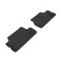 3D MAXpider 2007-2013 Mini Cooper Hardtop Kagu 2nd Row Floormats - Black