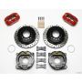 Wilwood 140-13513-DR Dynapro Low-Profile 11.00in P-Brake Kit Drill-Red BOP Axle 2.75in Bearing 2.75 Offset